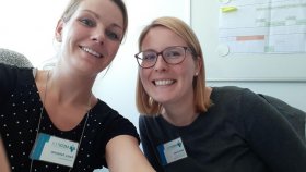 Von nun an als starkes Frauen-Duo unterwegs!