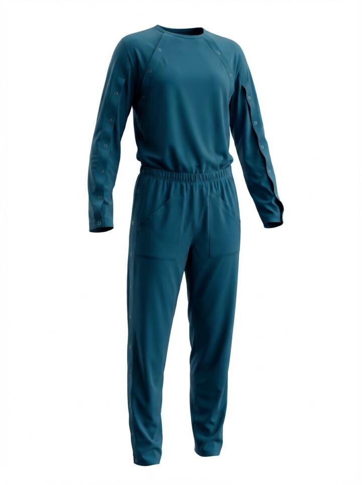 Patientenkleidung Set lang